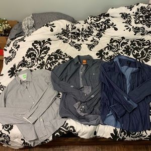 Three Men’s Hugo Boss Shirts